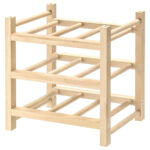 قفسه بطری ایکیا مدل HUTTEN