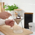 پیمانه قهوه و چای استیل ایکیا مدل HUVUDTAG